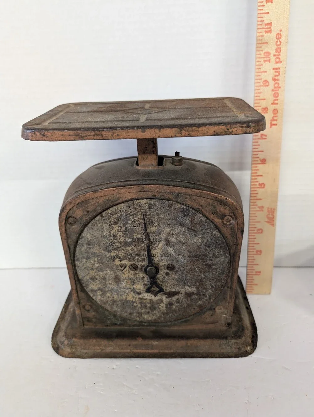 Vintage Scale A True Rustic-Out Farmhouse Scale. This Original Unbranded